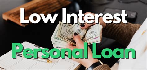 Low Interest Short Term Personal Loan